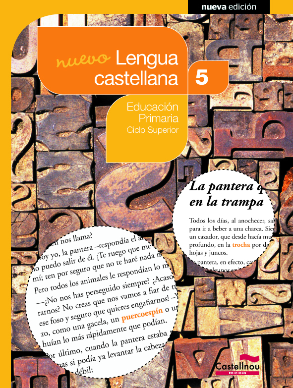 Book cover Lengua castellana 5º. EP