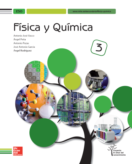 Book cover Fisica y Quimica 3º ESO