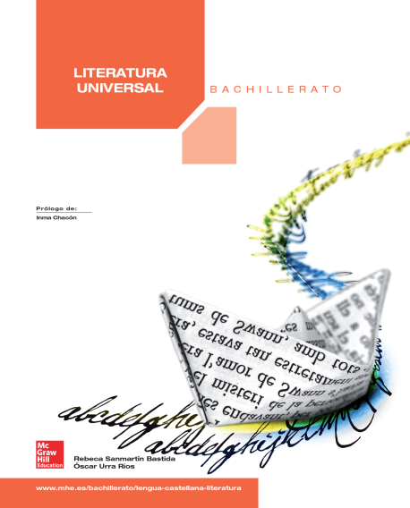 Book cover Literatura Universal. Bachillerato