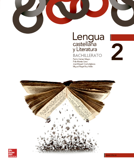 Book cover Lengua castellana y literatura 2 Bach.