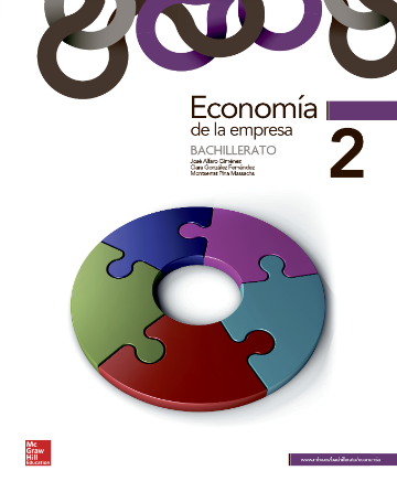 Book cover Economía de la empresa. 2º Bach.