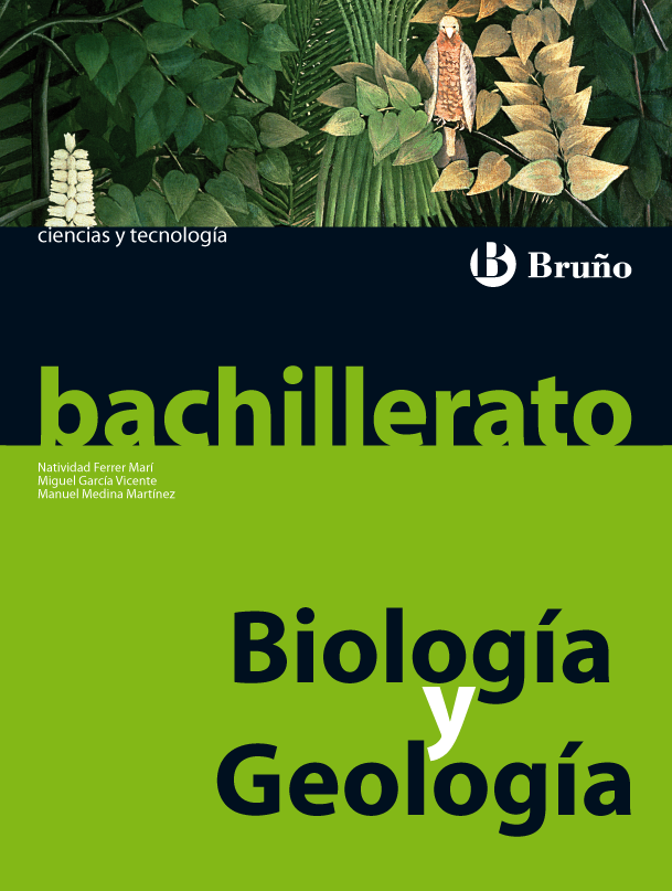 Book cover Biologí­a y Geología Bachillerato
